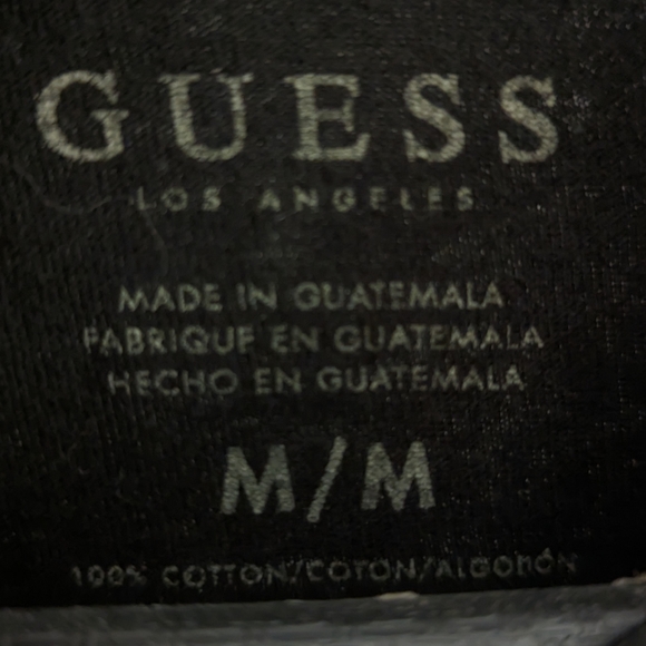 Men's Guess V-neck T-shirt - Picture 2 of 2